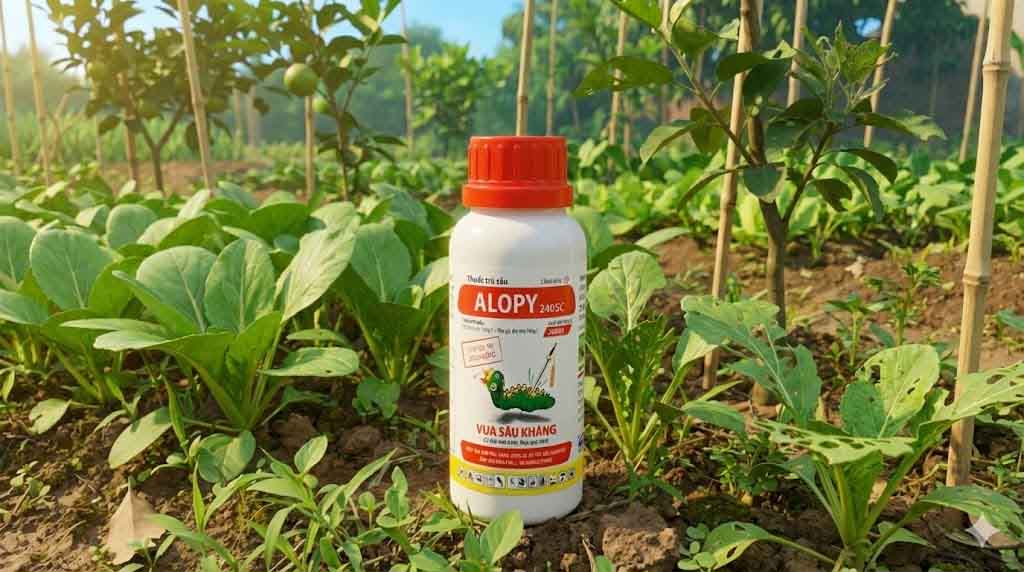ALOPY 240SC – Thuốc trừ sâu kháng thuốc: Cơ chế độc đáo, diệt tận gốc sâu bệnh